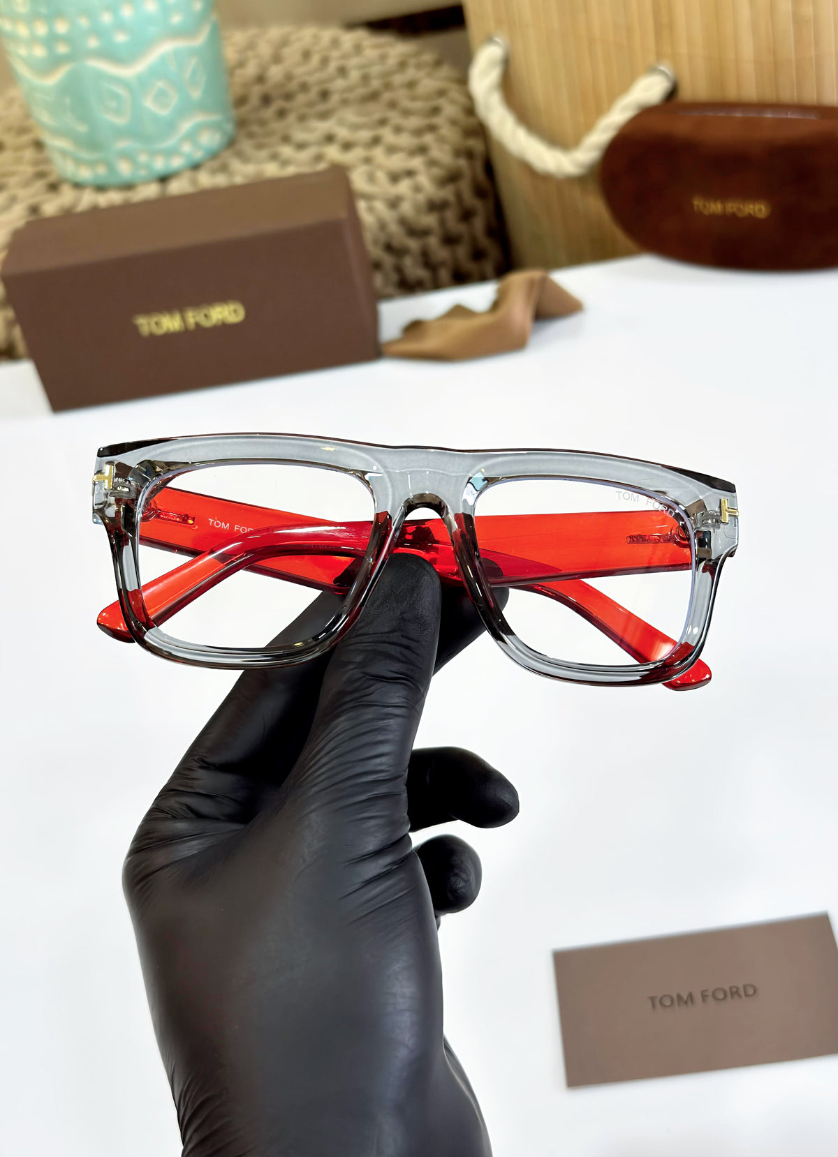 TF 259 GREY-ORANGE TRANSPARENT