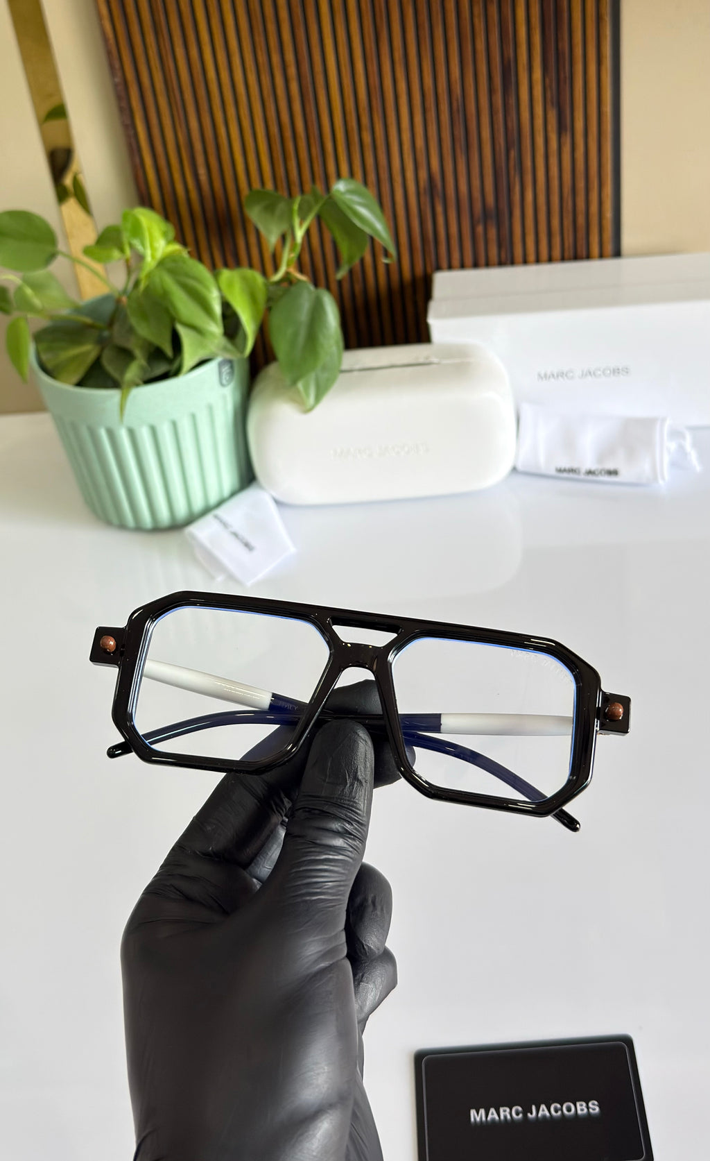 RR 8709 BLACK-WHITE TRANSPARENT