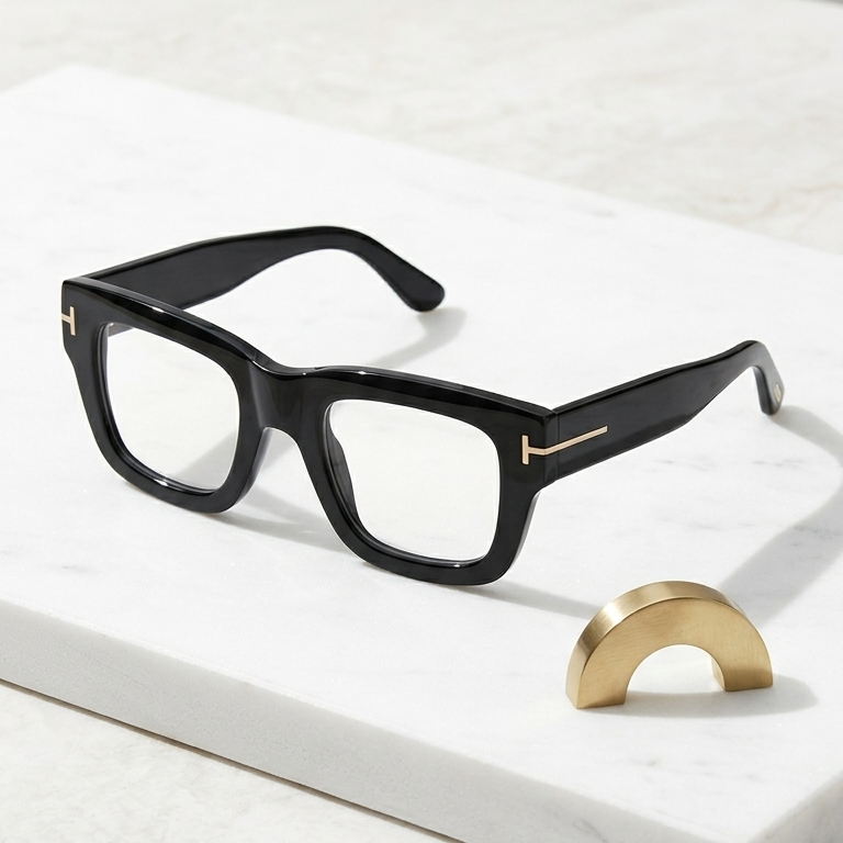 Wayfarer TOM-1 BLACK TRANSPARENT
