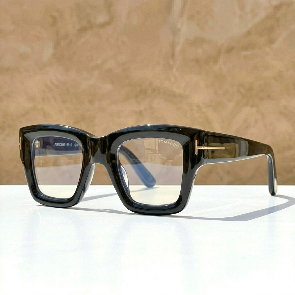 Wayfarer TOM-1 BLACK TRANSPARENT