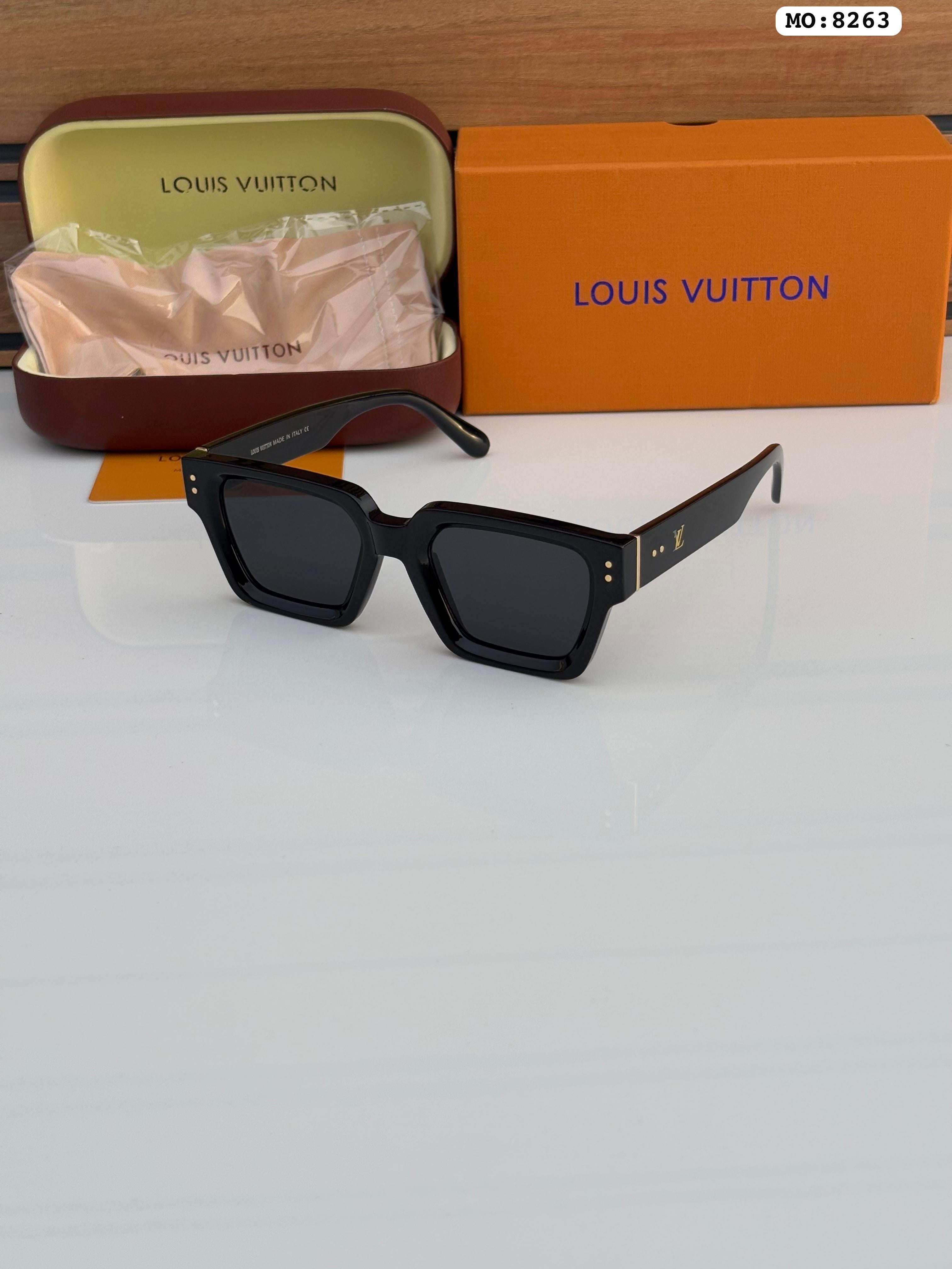 Louis wayfarer glossy black