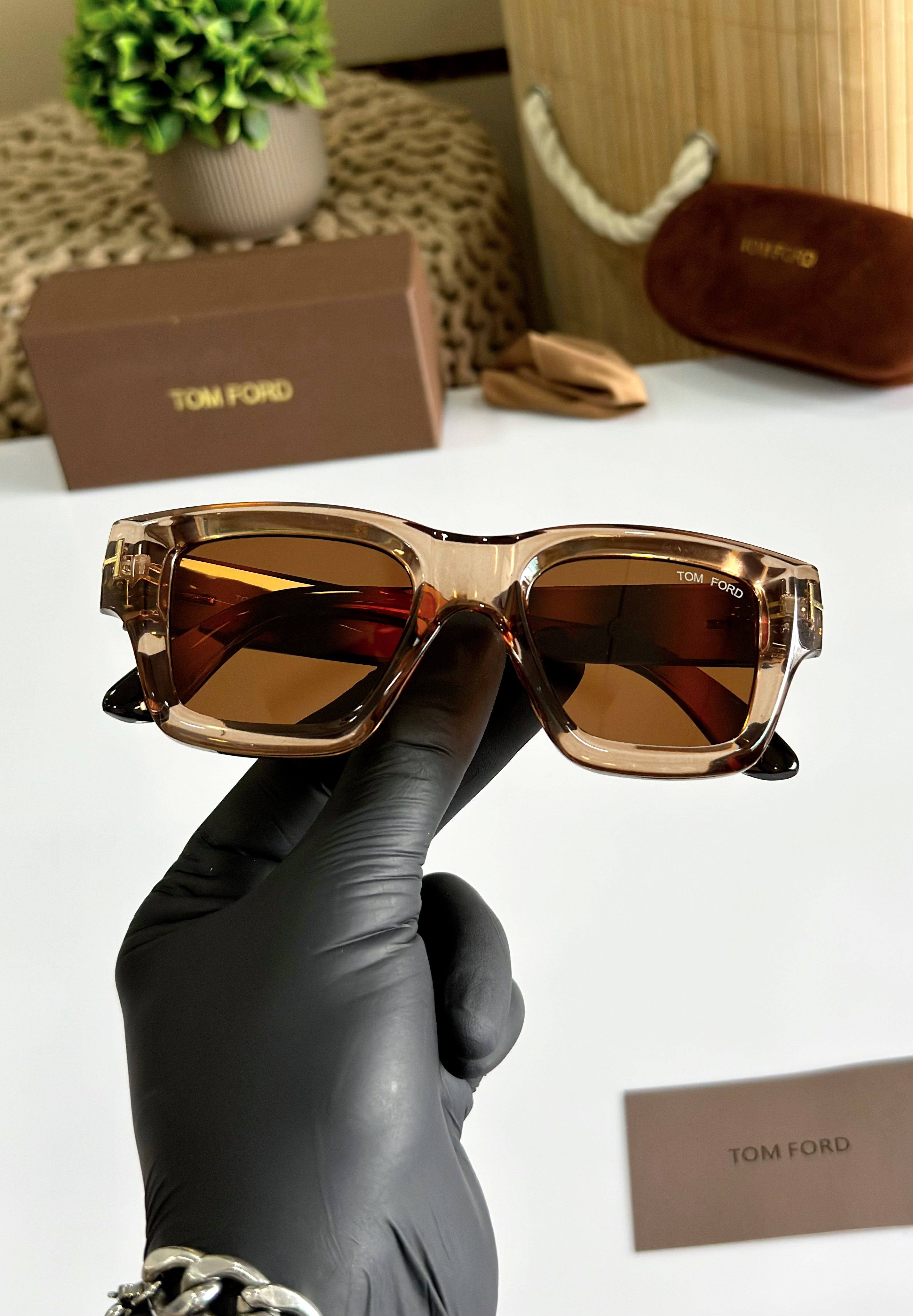 Wayfarer TF PEACH BROWN-TIGER