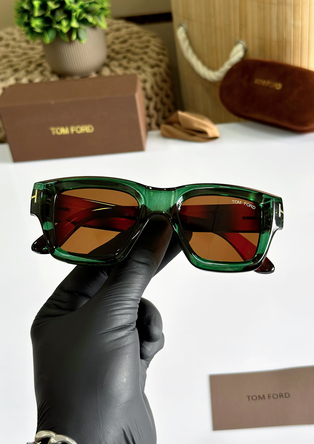 Wayfarer TF GREEN BROWN-TIGER