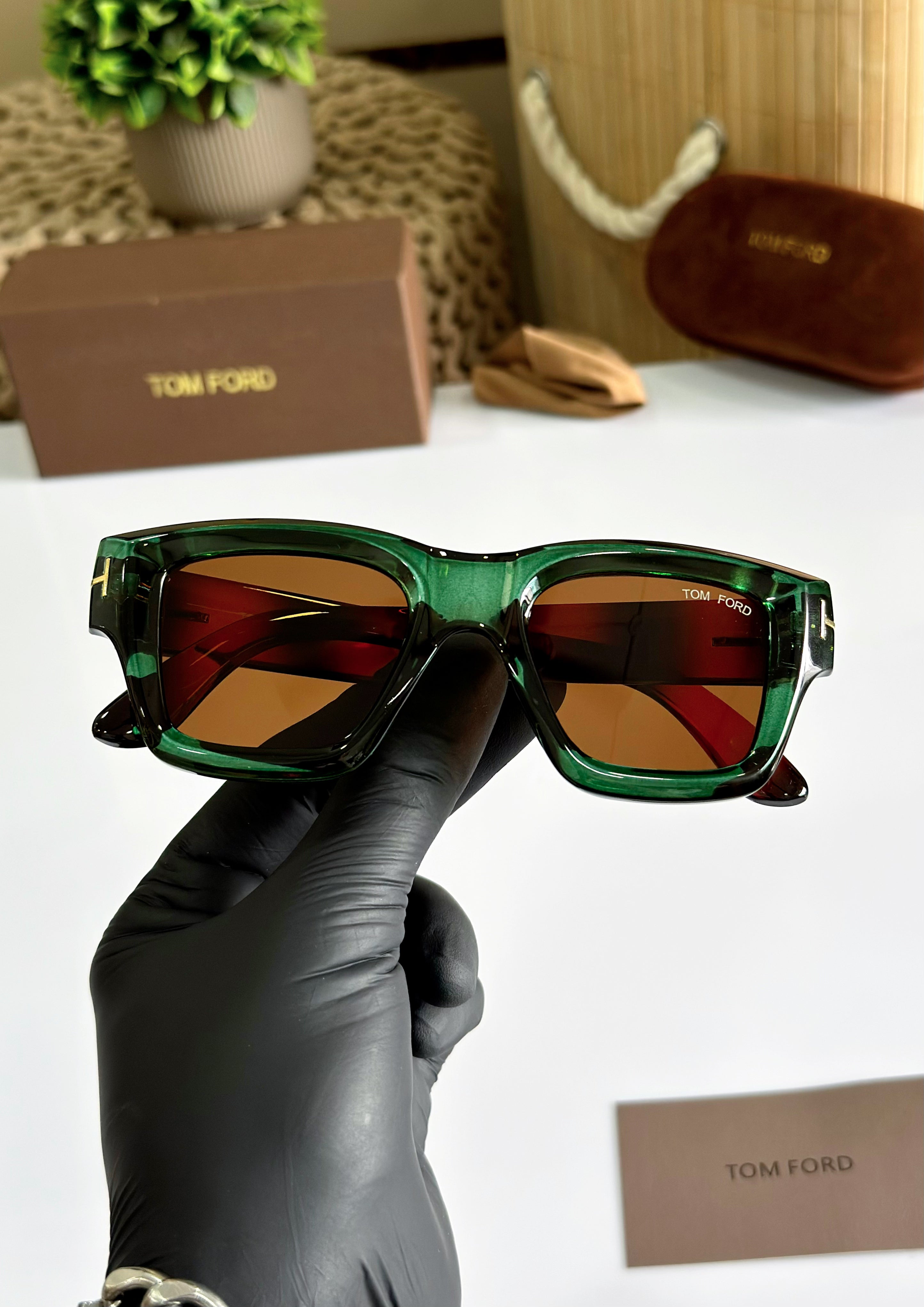 Wayfarer TF GREEN BROWN-TIGER