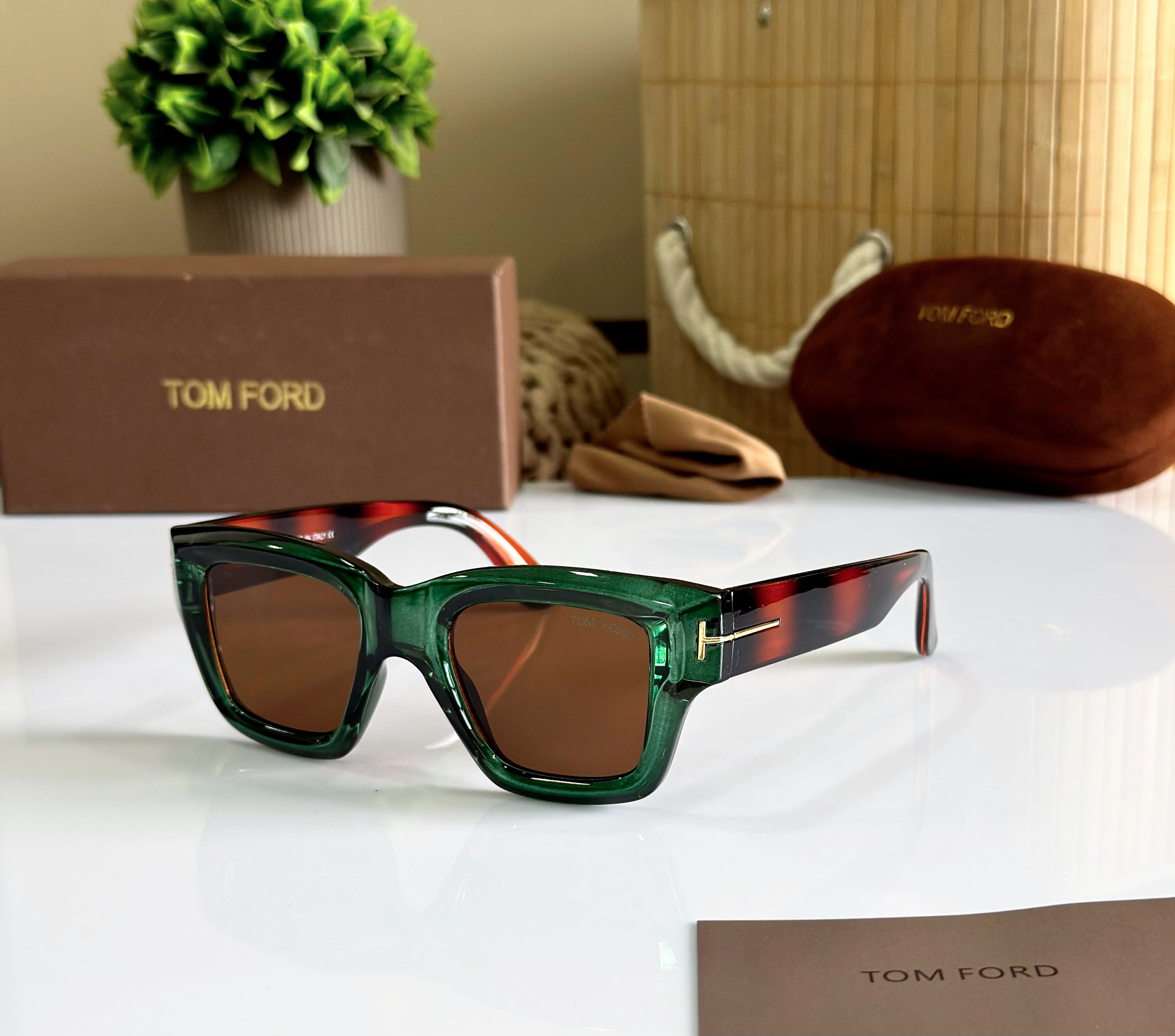 Wayfarer TF GREEN BROWN-TIGER