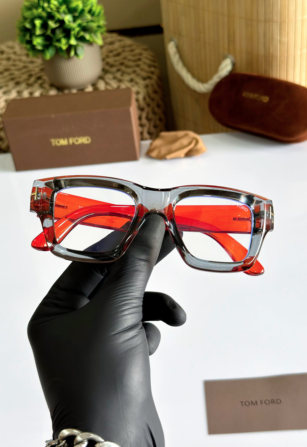 Wayfarer TF GREY-ORANGE TRANSPARENT