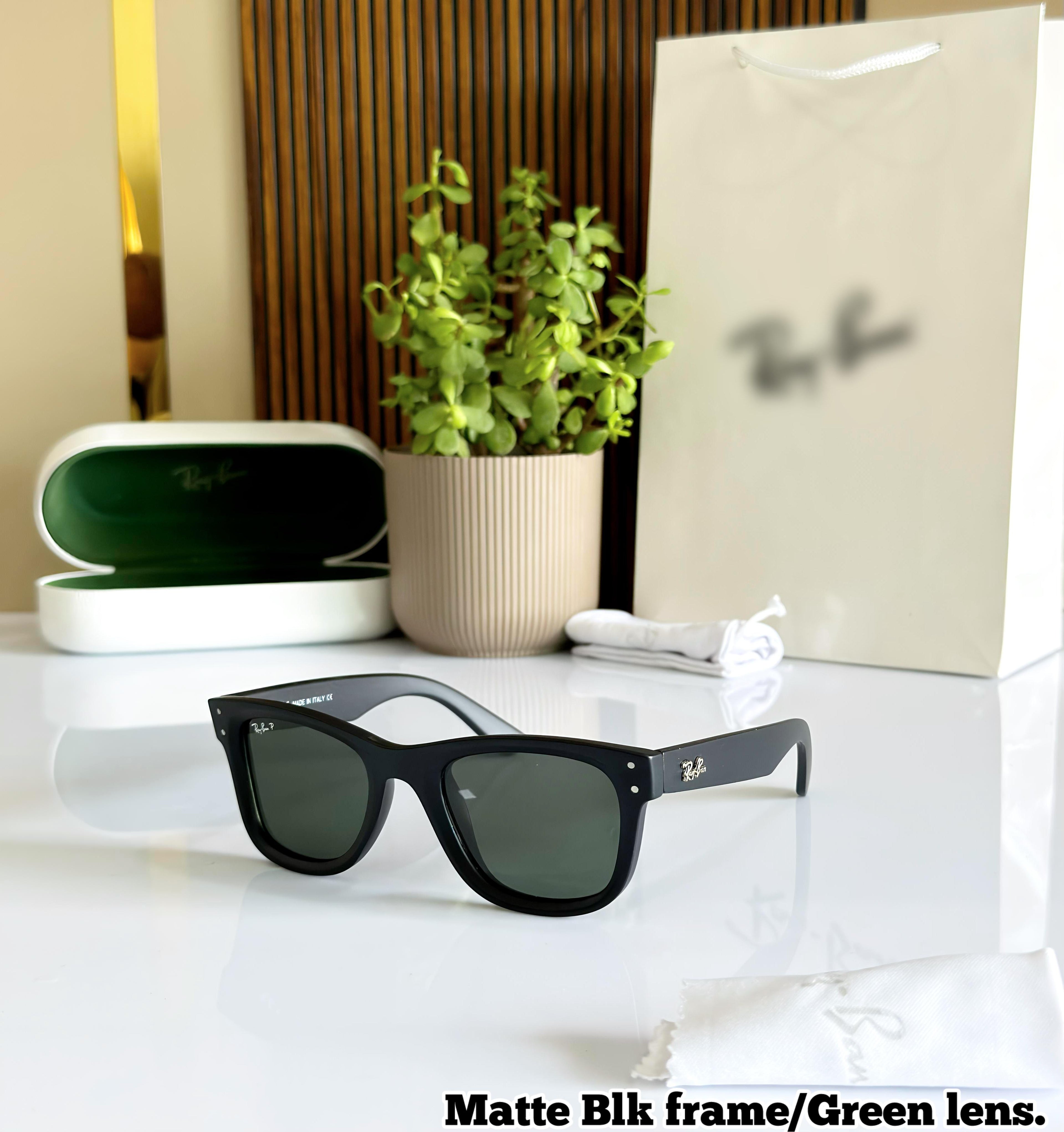 RF 2140 MATTE BLACK GREEN_LENS