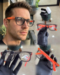 RF 2140 GREY ORANGE-WHITE